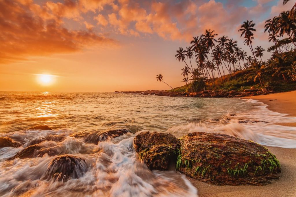 Gleeam Pearl Tours: Unforgettable sunset beach escape in Sri Lanka.