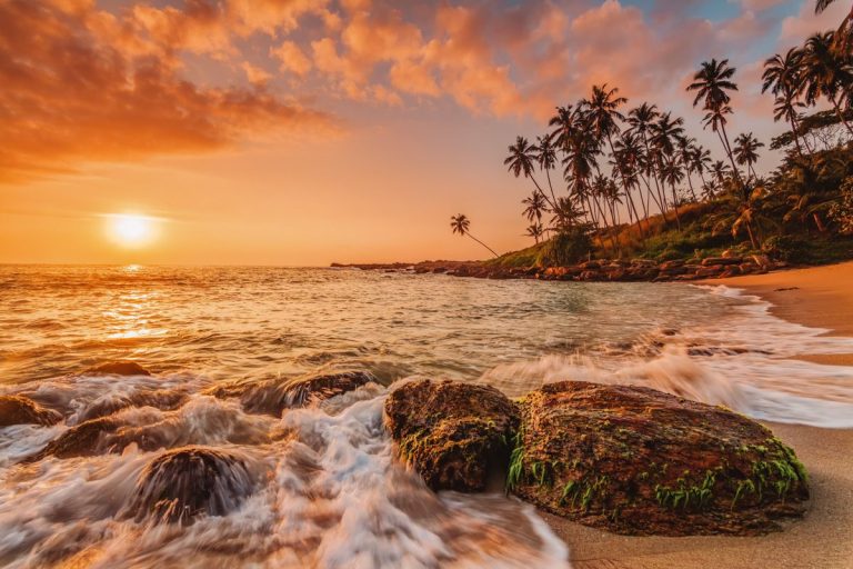 Gleeam Pearl Tours: Unforgettable sunset beach escape in Sri Lanka.