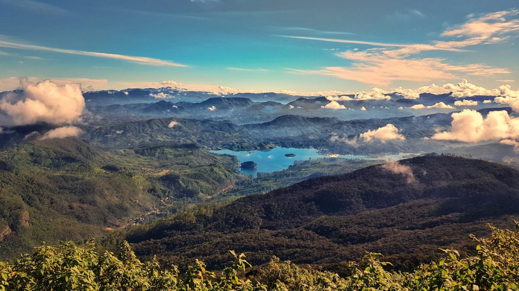 Breathtaking Mountain View in Sri Lanka