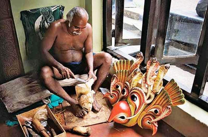 Thrills of Paradise 16 Ambalangoda Mask Carving Workshop - Sri Lanka